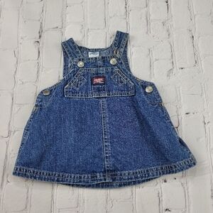 OLD NAVY infant denim overalls dress